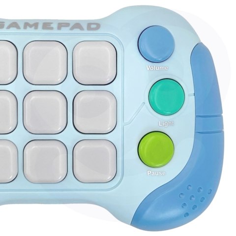 Woopie WOOPIE Elektroniczna Gra Zręcznościowa Pop-It Fidget Toy Gamepad Niebieski Woopie WOOPIE Elektroniczna Gra Zręcznościowa Pop-It Fidget Toy Gamepad Niebieski