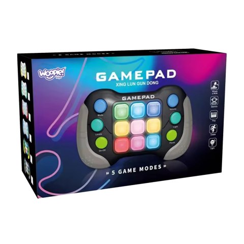 Woopie WOOPIE Elektroniczna Gra Zręcznościowa Pop-It Fidget Toy Gamepad Woopie WOOPIE Elektroniczna Gra Zręcznościowa Pop-It Fidget Toy Gamepad