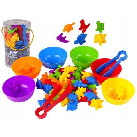 Woopie WOOPIE Gra Edukacyjna Montessori Sorter Kolorów Dinozaury 56 el. Woopie WOOPIE Gra Edukacyjna Montessori Sorter Kolorów Dinozaury 56 el.