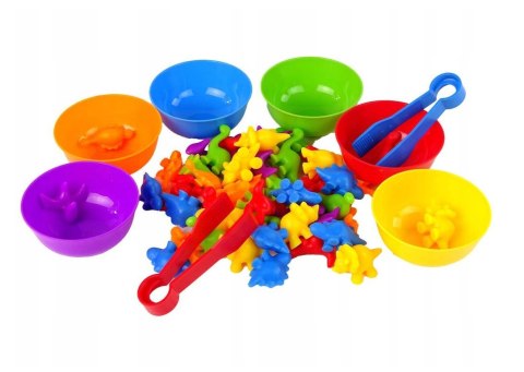 Woopie WOOPIE Gra Edukacyjna Montessori Sorter Kolorów Dinozaury 56 el. Woopie WOOPIE Gra Edukacyjna Montessori Sorter Kolorów Dinozaury 56 el.