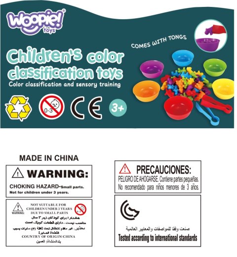 Woopie WOOPIE Gra Edukacyjna Montessori Sorter Kolorów Dinozaury 56 el. Woopie WOOPIE Gra Edukacyjna Montessori Sorter Kolorów Dinozaury 56 el.