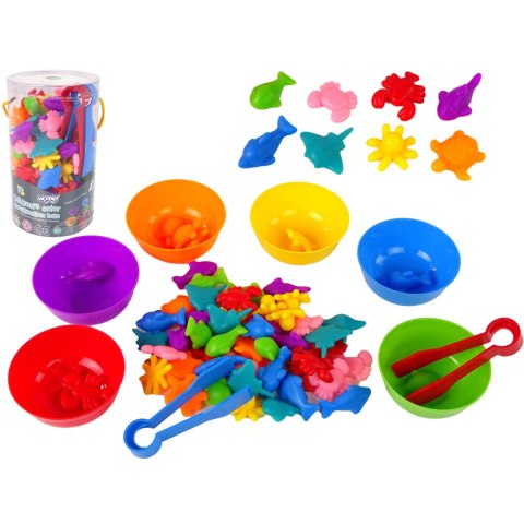 Woopie WOOPIE Gra Edukacyjna Montessori Sorter Kolorów Morska Kraina 64 el. Woopie WOOPIE Gra Edukacyjna Montessori Sorter Kolorów Morska Kraina 64 el.