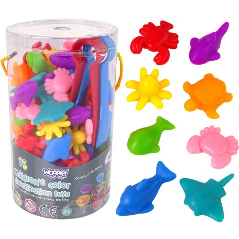 Woopie WOOPIE Gra Edukacyjna Montessori Sorter Kolorów Morska Kraina 64 el. Woopie WOOPIE Gra Edukacyjna Montessori Sorter Kolorów Morska Kraina 64 el.