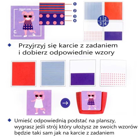 Woopie WOOPIE Gra "Mała Projektantka Mody" Ubieranki Stylizacje Woopie WOOPIE Gra "Mała Projektantka Mody" Ubieranki Stylizacje