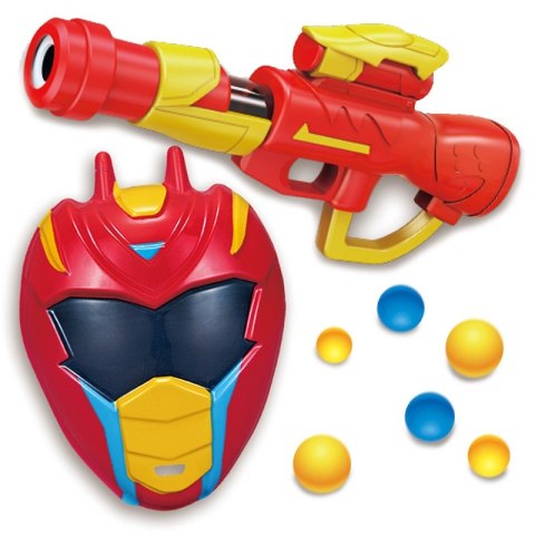 Woopie WOOPIE Zestaw Pistolet Karabin Na Piankowe Kulki + Maska Dla Dzieci Wyrzutnia Automatyczna 11 el. Woopie WOOPIE Zestaw Pistolet Karabin Na Piankowe Kulki + Maska Dla Dzieci Wyrzutnia Automatyczna 11 el.