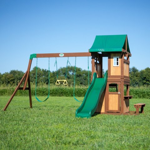 Backyard Discovery BACKYARD DISCOVERY Drewniany Plac Zabaw Lakewood Huśtawki Zjeżdżalnia Domek Backyard Discovery BACKYARD DISCOVERY Drewniany Plac Zabaw Lakewood Huśtawki Zjeżdżalnia Domek