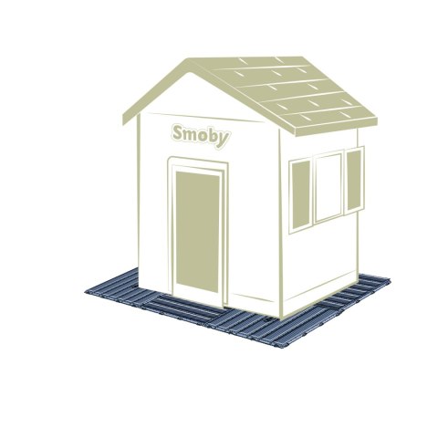 Smoby SMOBY Podłoga do Domku 6 części Smoby SMOBY Podłoga do Domku 6 części