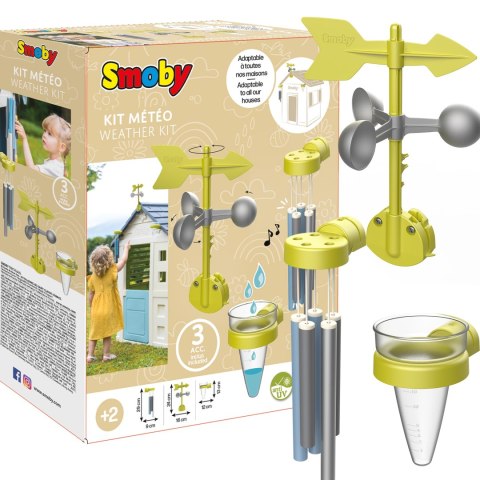 Smoby SMOBY Zestaw Pogodowy do Domków Ogrodowych Smoby SMOBY Zestaw Pogodowy do Domków Ogrodowych