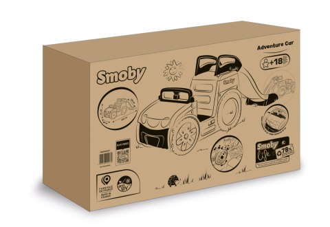 Smoby Smoby Samochód Przygód 3w1 Smoby Smoby Samochód Przygód 3w1