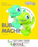Woopie WOOPIE Maszyna Dinozaur do Robienia Baniek Mydlanych dla Dzieci