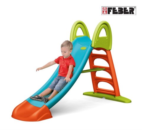 Feber FEBER Duża Zjeżdżalnia Ogrodowa Ze Ślizgiem Wodnym 190 cm Feber FEBER Duża Zjeżdżalnia Ogrodowa Ze Ślizgiem Wodnym 190 cm