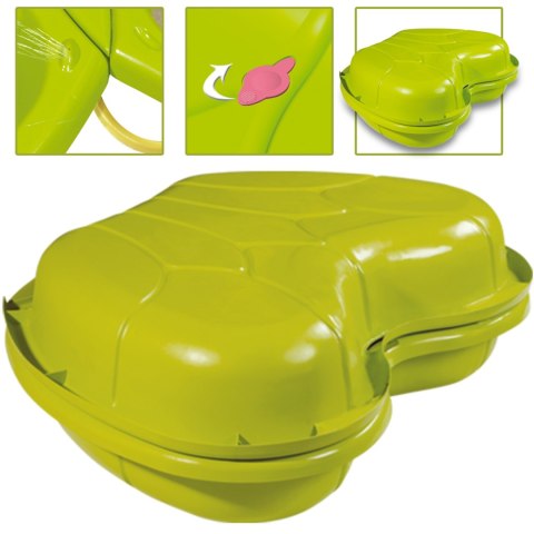 Smoby SMOBY Piaskownica zamykana motylek dla dzieci Smoby SMOBY Piaskownica zamykana motylek dla dzieci