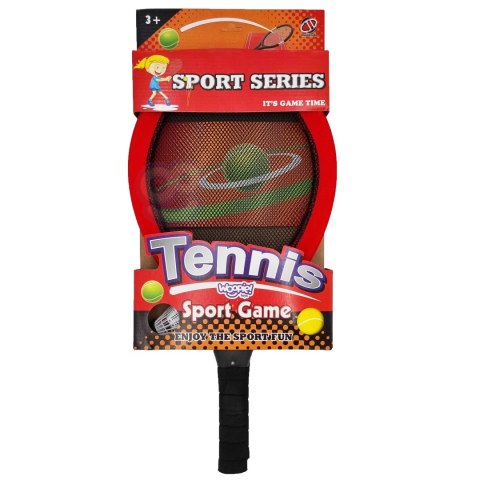 Woopie WOOPIE Duże Rakietki do Tenisa Badminton dla Dzieci Zestaw + Piłka Lotka Woopie WOOPIE Duże Rakietki do Tenisa Badminton dla Dzieci Zestaw + Piłka Lotka