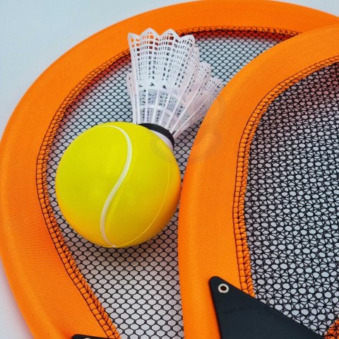 Woopie WOOPIE Duże Rakietki do Tenisa Badminton dla Dzieci Zestaw + Piłka Lotka Woopie WOOPIE Duże Rakietki do Tenisa Badminton dla Dzieci Zestaw + Piłka Lotka