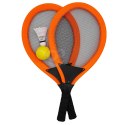 Woopie WOOPIE Duże Rakietki do Tenisa Badminton dla Dzieci Zestaw + Piłka Lotka