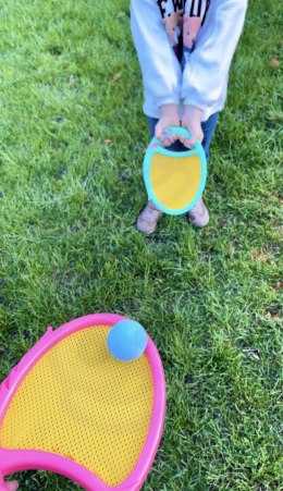 Woopie WOOPIE Gra Zręcznościowa CATCH BALL 2 Paletki + 2 Piłki