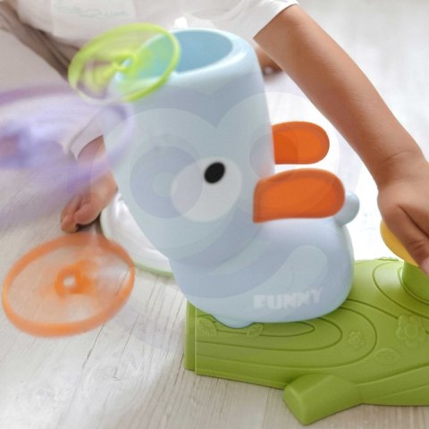 Woopie WOOPIE Gra Zręcznościowa Złap Frisbee Wyrzutnia Dysków Woopie WOOPIE Gra Zręcznościowa Złap Frisbee Wyrzutnia Dysków