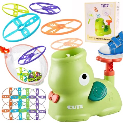 Woopie WOOPIE Gra Zręcznościowa Złap Frisbee Wyrzutnia Dysków Woopie WOOPIE Gra Zręcznościowa Złap Frisbee Wyrzutnia Dysków