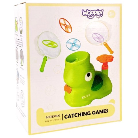 Woopie WOOPIE Gra Zręcznościowa Złap Frisbee Wyrzutnia Dysków Woopie WOOPIE Gra Zręcznościowa Złap Frisbee Wyrzutnia Dysków
