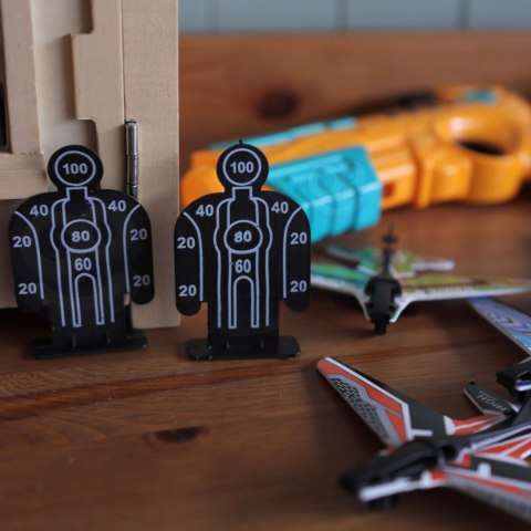 Woopie WOOPIE Pistolet Wyrzutnia Samolotów Automatyczna + 4 Samoloty Woopie WOOPIE Pistolet Wyrzutnia Samolotów Automatyczna + 4 Samoloty