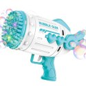 Woopie WOOPIE Pistolet do Robienia Baniek Mydlanych 91 Otworów Niebieski