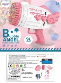Woopie WOOPIE Pistolet do Robienia Baniek Mydlanych 91 Otworów Niebieski