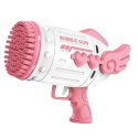 Woopie WOOPIE Pistolet do Robienia Baniek Mydlanych 91 Otworów Różowy