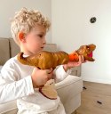 Woopie WOOPIE Pistolet na Piłki Kulki Piankowe i Strzałki Wyrzutnia Automatyczna Dinozaur 22 el.