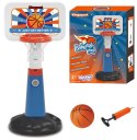 Woopie WOOPIE Zestaw Koszykówka Regulacja 99 - 125 cm + Piłka + Pompka