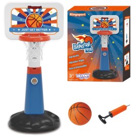 Woopie WOOPIE Zestaw Koszykówka Regulacja 99 - 125 cm + Piłka + Pompka