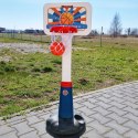Woopie WOOPIE Zestaw Koszykówka Regulacja 99 - 125 cm + Piłka + Pompka