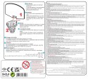 Woopie WOOPIE Zestaw Przenośna Koszykówka Wisząca + Piłka