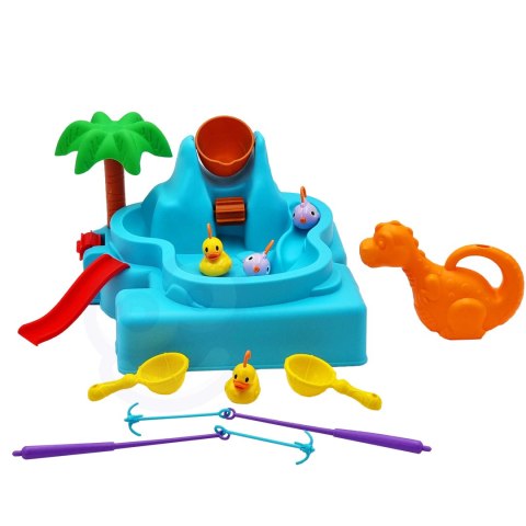 Woopie WOOPIE Stolik Wodny 2w1 Gra Łowienie Rybek Wodospad 6 el. Woopie WOOPIE Stolik Wodny 2w1 Gra Łowienie Rybek Wodospad 6 el.