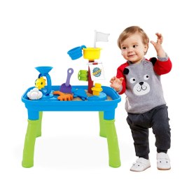 Woopie WOOPIE Stolik Wodny 2w1 Piaskownica Statek Piracki 6 akc.