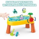 Woopie WOOPIE Stolik Wodny 2w1 Piaskownica Statek Piracki 8 akc.
