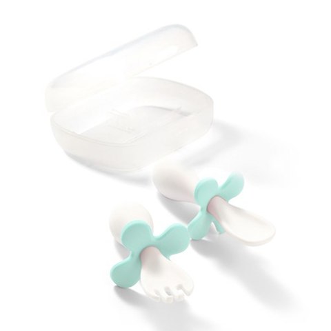 B.O.969/04 Sztućce ergonomiczne dla dzieci miętowe B.O.969/04 Sztućce ergonomiczne dla dzieci miętowe
