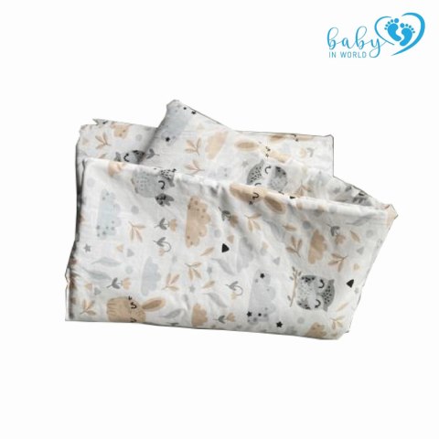 BABY 01622 Kołdra i poduszka 65x75 25x30 Polana Sówki BABY 01622 Kołdra i poduszka 65x75 25x30 Polana Sówki