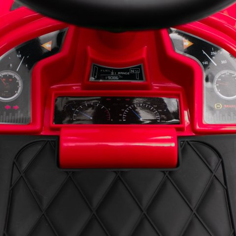 BABY MIX 45834 Dziecięcy jeździk z dźwiękiem RACER czerwony BABY MIX 45834 Dziecięcy jeździk z dźwiękiem RACER czerwony