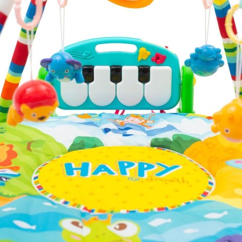 BABY MIX 46210 Edukacyjna mata z pianinkiem Safari 38649 BABY MIX 46210 Edukacyjna mata z pianinkiem Safari 38649