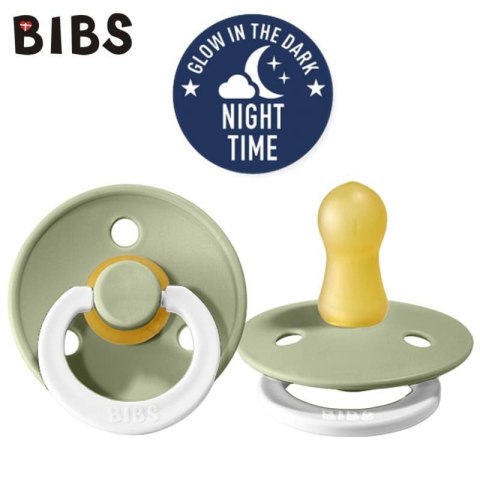 BIBS 100270 Smoczek uspokajający SAGE NIGHT S BIBS 100270 Smoczek uspokajający SAGE NIGHT S