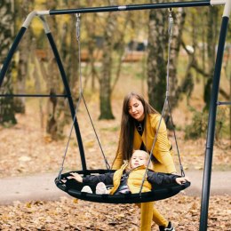 AXI AXI Duża Wytrzymała Huśtawka Ogrodowa Bocianie Gniazdo dla Dzieci