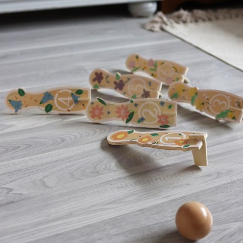 Classic World CLASSIC WORLD Wooden Bowling Game for Children 6 pcs + Ball Classic World CLASSIC WORLD Wooden Bowling Game for Children 6 pcs + Ball