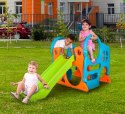Feber FEBER Duży Plac Zabaw Activity Center Zjeżdżalnia 100 cm Ścianka Wspinaczkowa Kształty