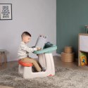 Smoby SMOBY Dwustronne Biurko Ławka Tablica 2w1 + 80 akcesoriów