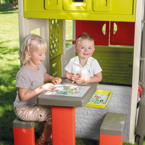 Smoby SMOBY Gry Planszowe do Domku Ogrodowego Smoby SMOBY Gry Planszowe do Domku Ogrodowego