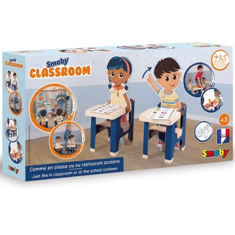 Smoby SMOBY Klasa Szkoła + 35 Akcesoriów Smoby SMOBY Klasa Szkoła + 35 Akcesoriów