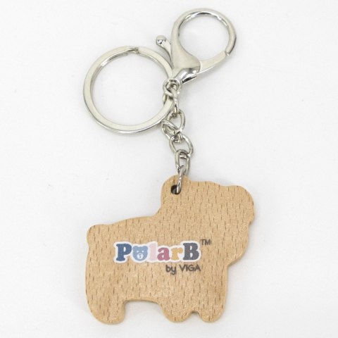 Viga Toys VIGA PolarB Drewniany Breloczek Biały Miś Brelok Viga Toys VIGA PolarB Drewniany Breloczek Biały Miś Brelok