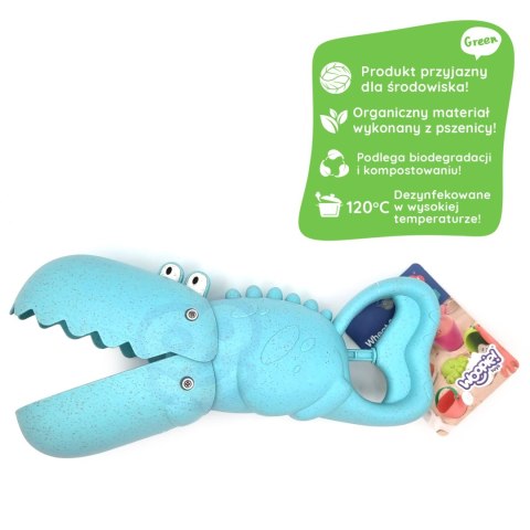 Woopie Let's Go Green WOOPIE GREEN Krokodyl Łopatka Zbierak do Piasku i Wody Niebieska BIODEGRADOWALNY ORGANICZNY MATERIAŁ Woopie Let's Go Green WOOPIE GREEN Krokodyl Łopatka Zbierak do Piasku i Wody Niebieska BIODEGRADOWALNY ORGANICZNY MATERIAŁ