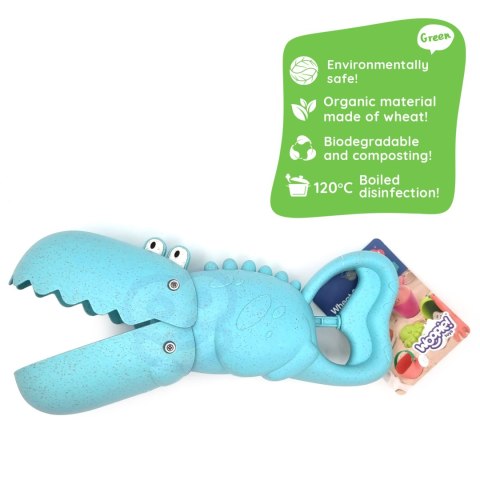 Woopie Let's Go Green WOOPIE GREEN Krokodyl Łopatka Zbierak do Piasku i Wody Niebieska BIODEGRADOWALNY ORGANICZNY MATERIAŁ Woopie Let's Go Green WOOPIE GREEN Krokodyl Łopatka Zbierak do Piasku i Wody Niebieska BIODEGRADOWALNY ORGANICZNY MATERIAŁ