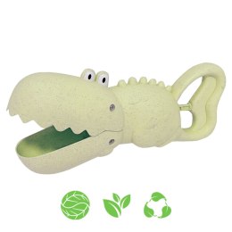 Woopie Let's Go Green WOOPIE GREEN Krokodyl Łopatka Zbierak do Piasku i Wody Zielona BIODEGRADOWALNY ORGANICZNY MATERIAŁ